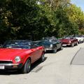 Oldtimertreffen, Waldgasthof Buchenhain - alle 11 Teilnehmer